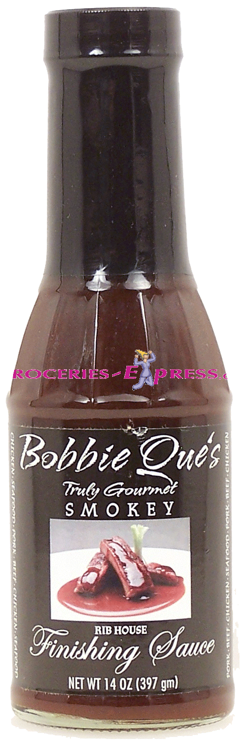 Bobbie Que's&nbsp;&nbsp;smokey rib house finishing sauce Full-Size Picture